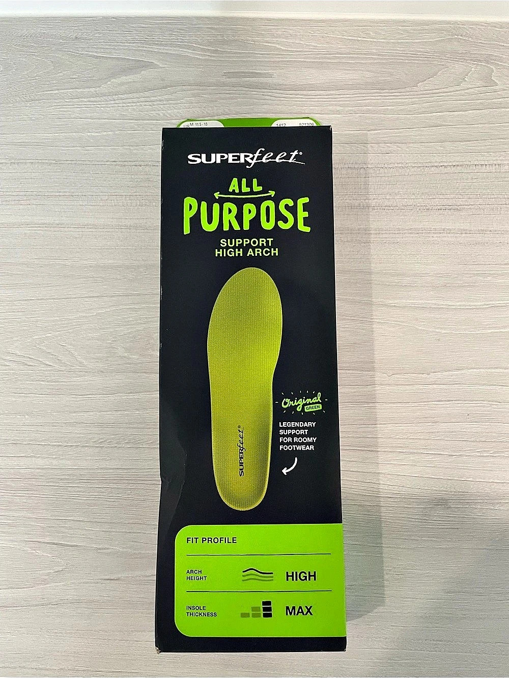 Superfeet All-Purpose Support High Arch Insoles